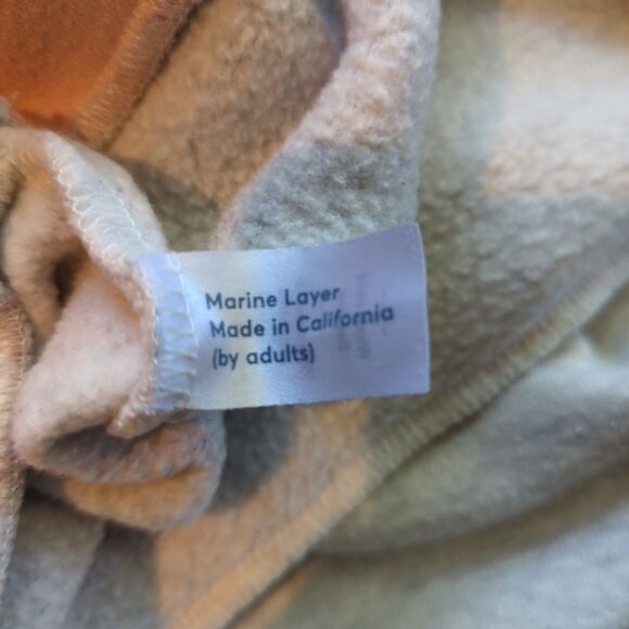 Marine Layer Jenny Sweatshirt Womens Small Gray Crewneck Pullover - Picture 7 of 8